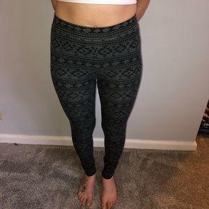 Aztec leggings